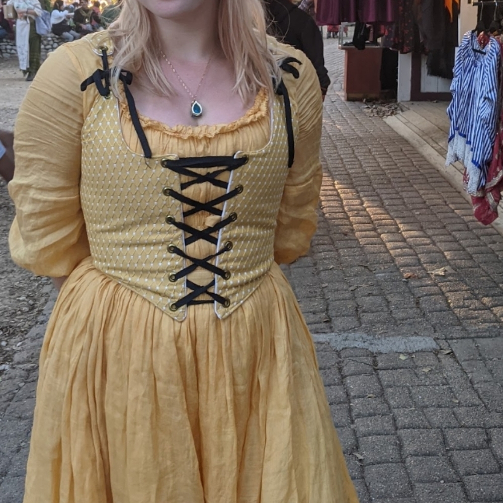 Reversible Lace Front Bodice